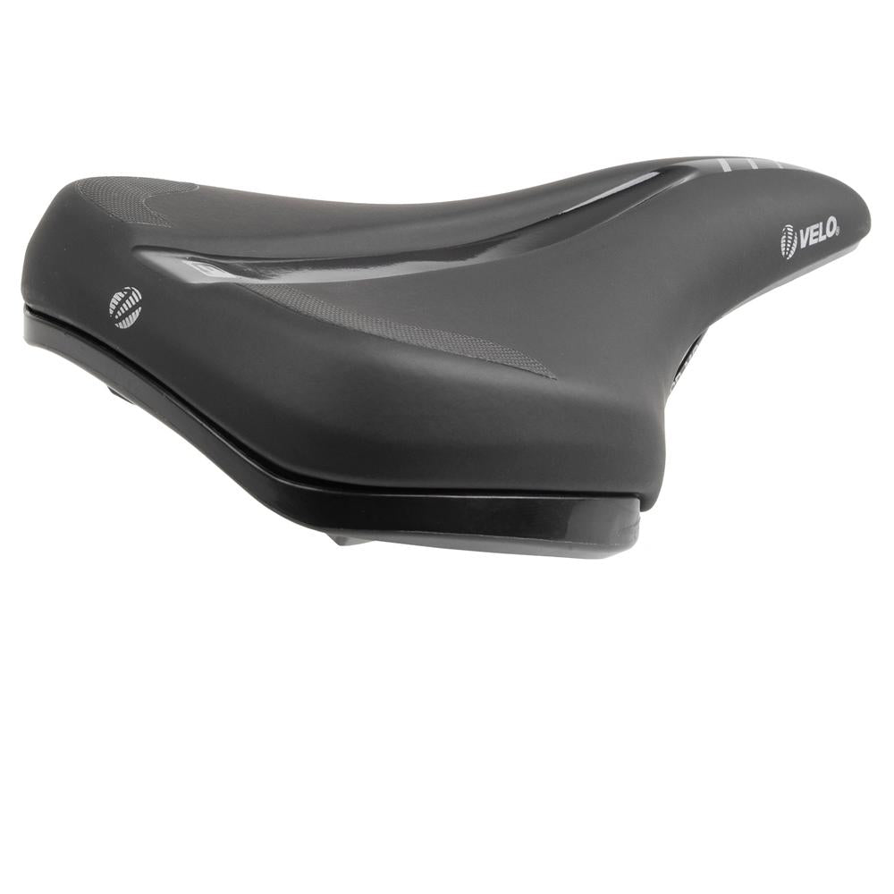 Velo E-Bike Sattel Velo-Fit E1 Größe L (270x160mm) in Schwarz.