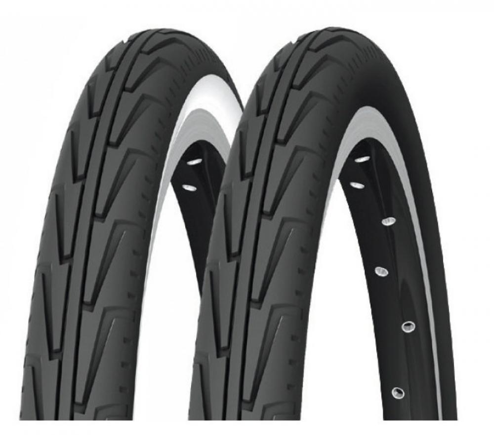 Michelin Reifen City'J Access Line 14x1.45" 37-340 schwarz/weiß Draht
