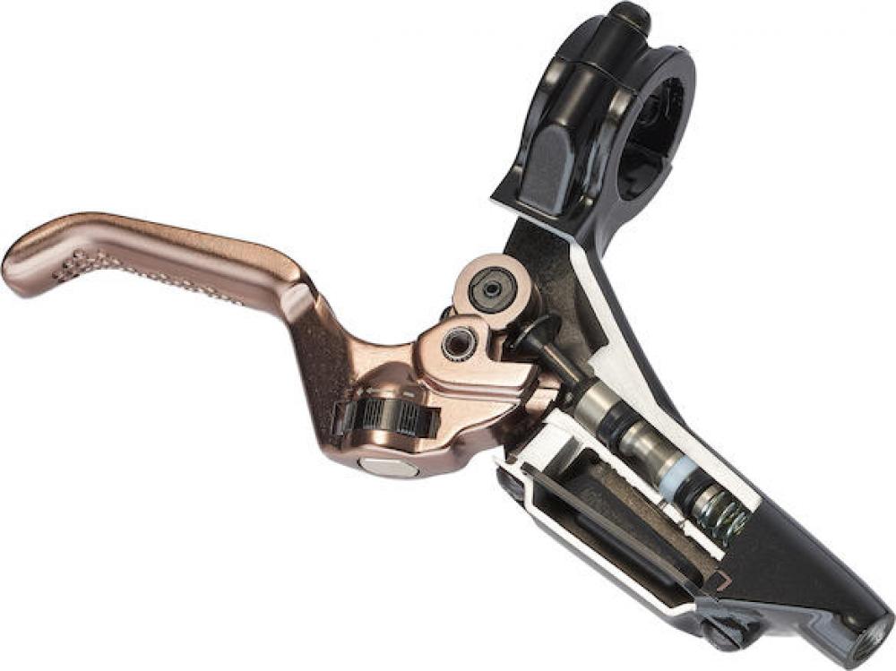 Hayes Bremse Dominion A2 VR schwarz/bronze - starke, fein dosierbare Scheibenbremse