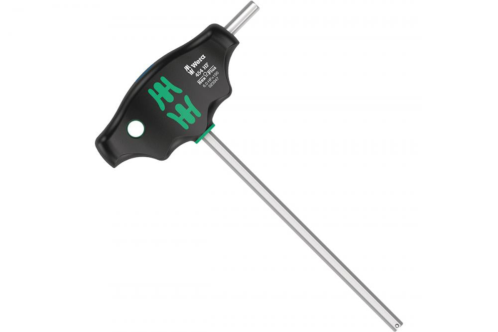 Wera 454 HF Quergriff-Sechskantschraubendreher Hex-Plus mit Haltefunktion 6mm, 05023347001
