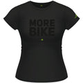 Merida T-Shirt Lady MORE BIKE Edition L Schwarz - komfortables Bike-Lifestyle-Shirt