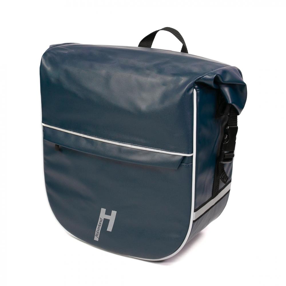 Haberland Frontträger-Tasche eMotion blau - formstarke, wasserdichte Transportlösung