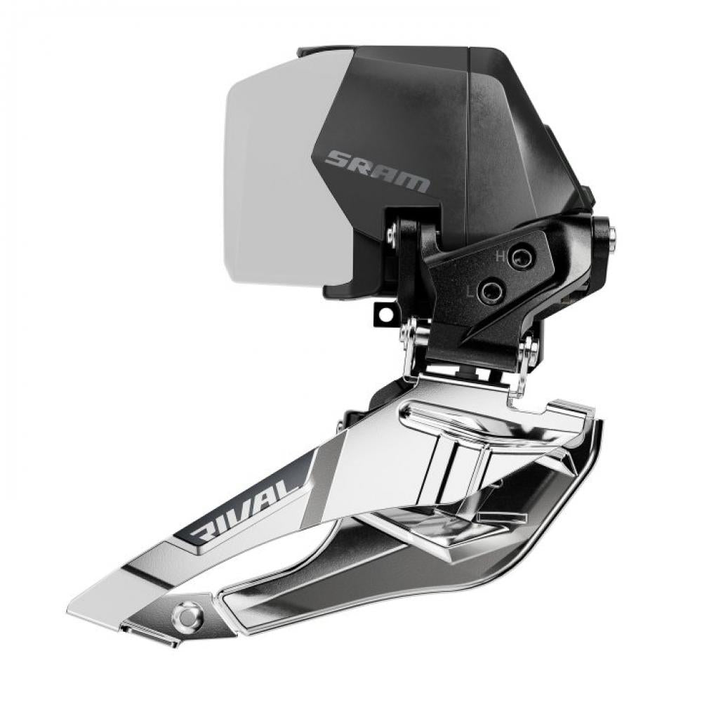SRAM Fahrradzubehör Rival AXS E1 Umwerfer Anlöt 12-fach - Präzises - kabelloses Frontschalten