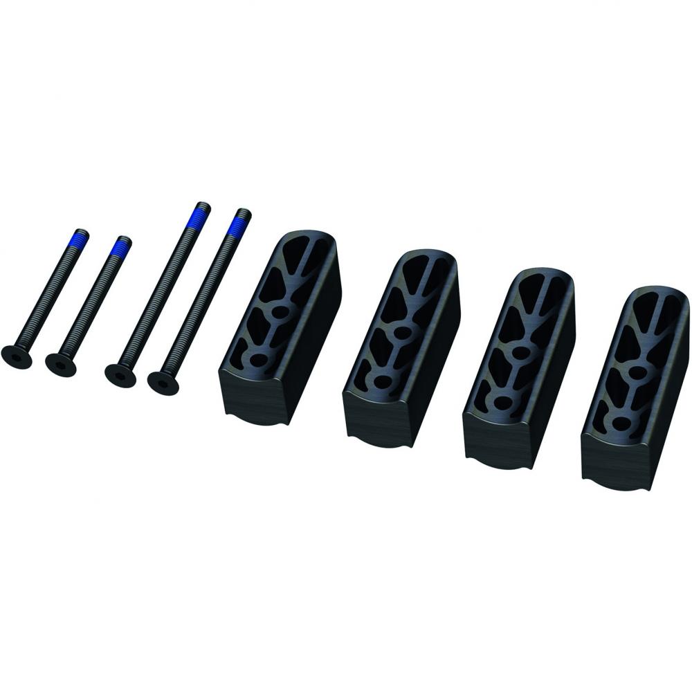 Vision Spacer-Set für Team Armauflagen 20 mm Schwarz - optimale Aeroposition