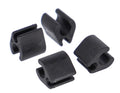 XLC Kabelclip für Di2 BR-X118 Ø2,5mm Kabel, Ø5mm Aussenhülle 30er Set