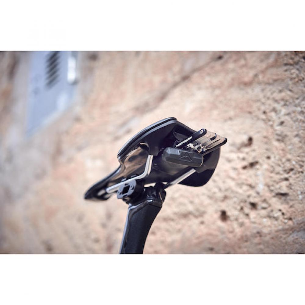 Merida Mini Tool Box V-Mount Onesize Schwarz - kompakte Werkzeugaufnahme unter dem Sattel