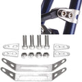 tubus Schellen-Adapterset 21-22 mm - Edelstahl
