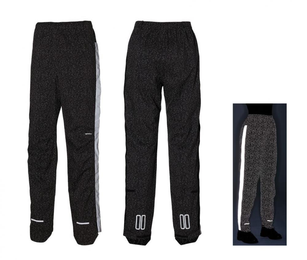 Basil Regenhose Skane HIVIS Women Jet Black XS