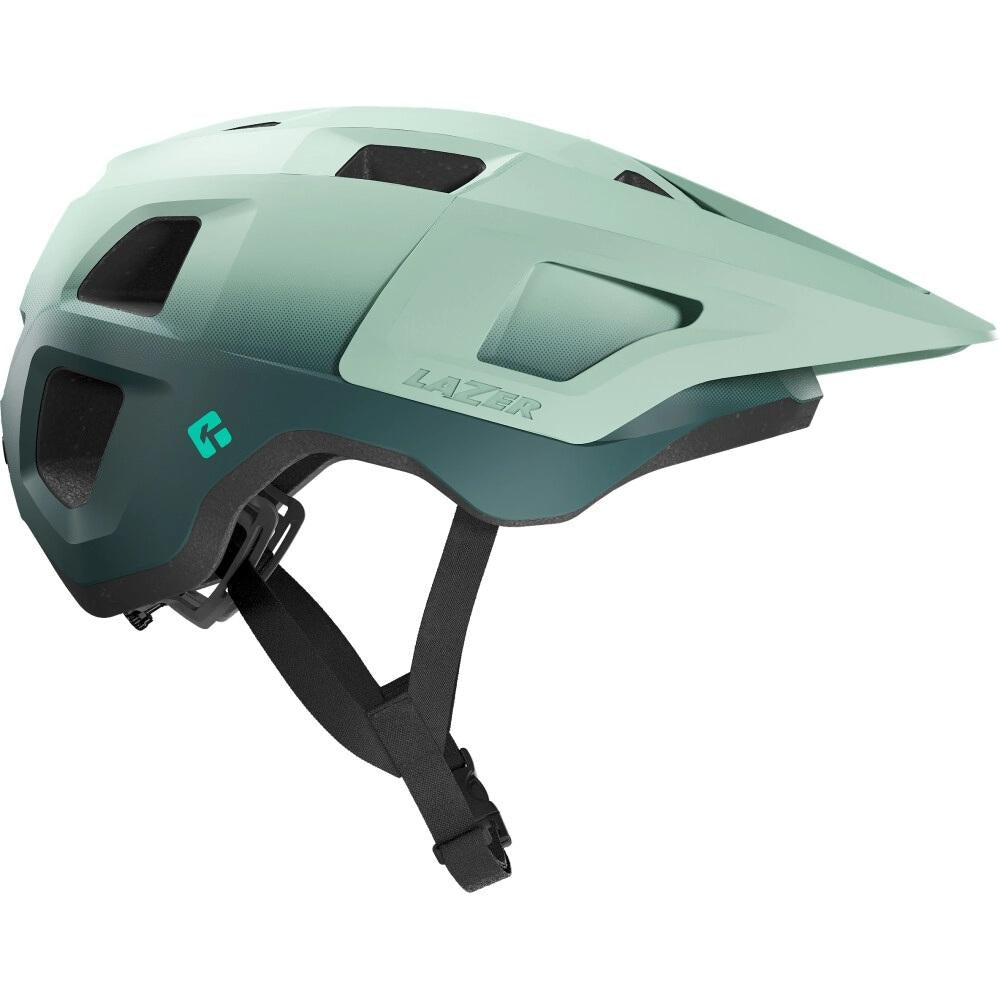 LAZER Helm Finch KinetiCore MTB Matte Mint Green 50-56 cm - sicherer MTB-Allrounder