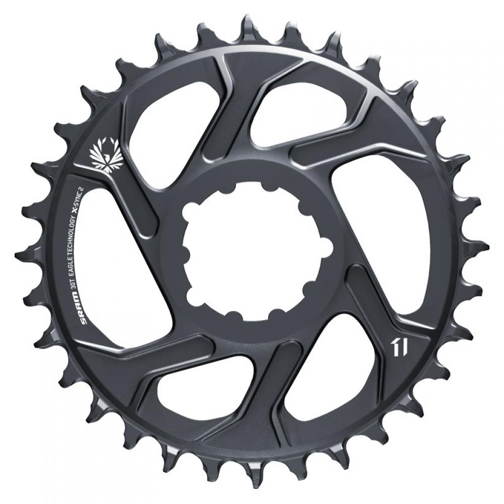 SRAM Kettenblatt X-Sync 2 SL Eagle 32T 6 mm lunargrau - maximale Antriebseffizienz im MTB-Einsatz