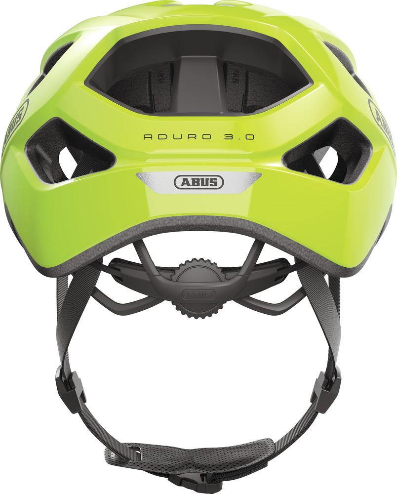Abus Fahrradhelm Aduro 3.0 L=58-62cm signal yellow