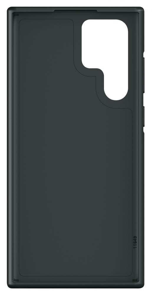 SKS GERMANY COMPIT Cover für Samsung Galaxy S22 Ultra stoßdämpfende 2-Komponenten-Kunststoffhülle mit spezieller Befestigungsvorrichtung für das COMPIT-System, schwarz