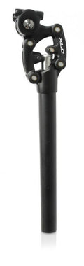 XLC SP-S11 Federsattelstütze 27,2mm, 350mm, schwarz, Parallelogramm-System, Spiralfeder für 6595 kg, 48 mm Federweg, Aufbauhöhe 110 mm