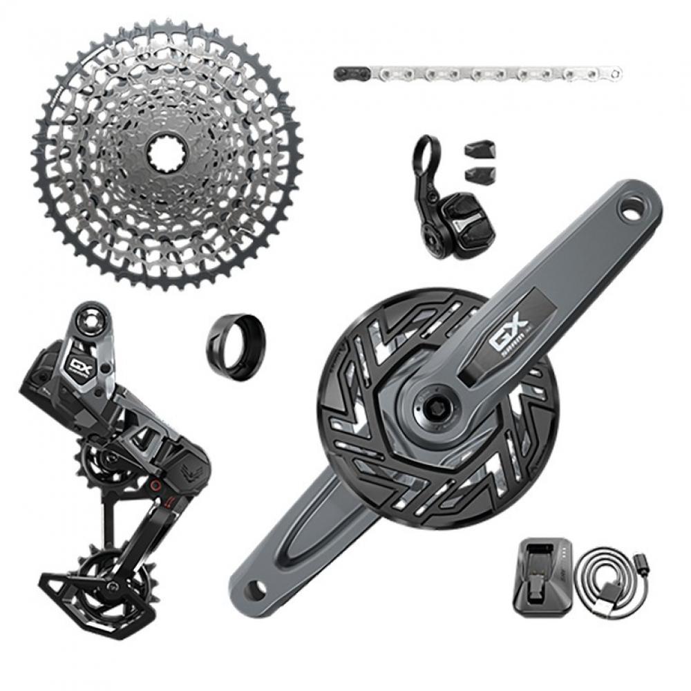 SRAM Kit GX AXS Eagle Transmission 160mm E-MTB 104 Lochkreis - Präzise elektronische Schaltperformance