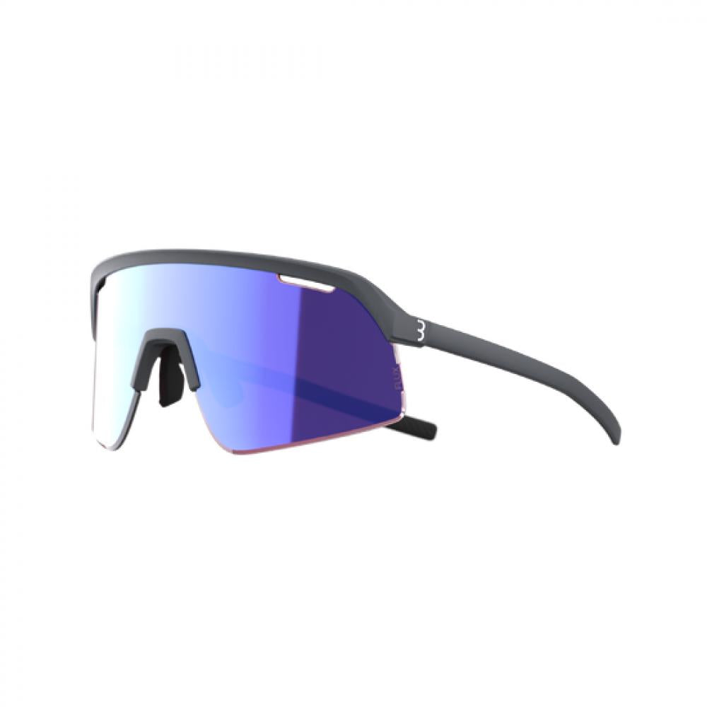 BBB Cycling Sportbrille Valor FLUX blue matt Einheitsgröße matt - vielseitiger Augenschutz