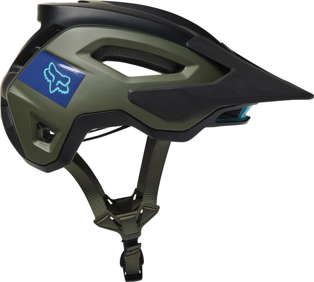 Fox Helm Speedframe Pro Blocked Army Größe M