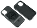 SKS COMPIT Cover für iPhone 12 Mini stoßdämpfende 2-Komponenten-Hülle mit Oversize-Bajonettaufnahme für sichere Fahrradhalterung