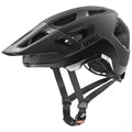 Uvex React MTB-Helm in mattem Schwarz, Größe 56-59cm, mit 3D IAS 3.0 und Monomatic Verschluss.