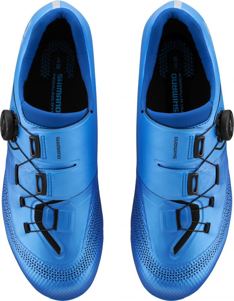 SHIMANO Fahrradschuhe RC503 Herren/Damen Road SPD-SL Fahrradschuhe Größe 47 Blau
