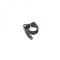 Ergotec Sattelklemmschelle SCQ-080 28,6mm schwarz - Aluminium-Schelle mit Schnellspanner für Fahrradsattelstützen