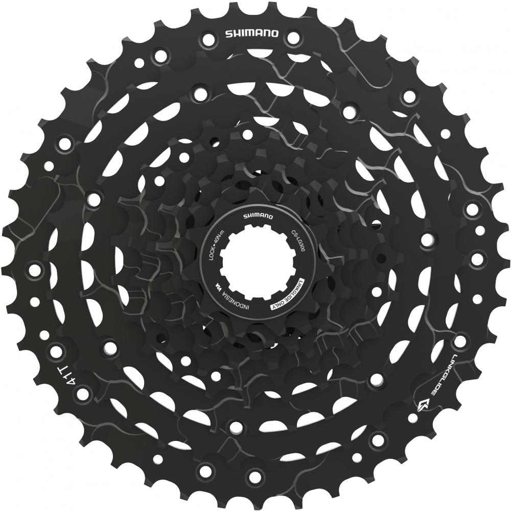 SHIMANO Kassette CUES LINKGLIDE CS-LG300 Kassette - 9-fach, 11-41