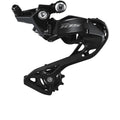 SHIMANO 105 RD-R7100 12-fach Schaltwerk in Schwarz.