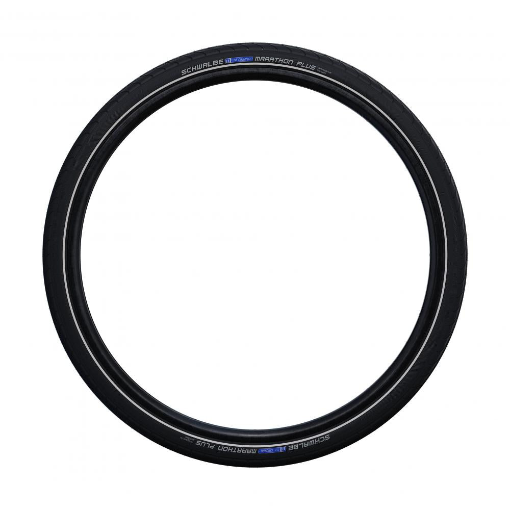 Schwalbe Marathon Plus HS440, 24x1.10\" 28-540, Drahtreifen, schwarz, SmartGuard Pannenschutz, BlacknRoll Gummimischung, ideal für Rollstühle, langlebig