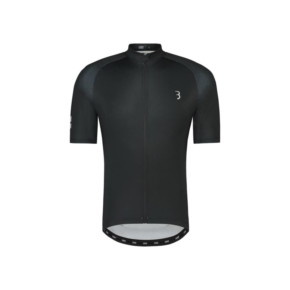 BBB Cycling BBB Trikot ConvertFit ECO M schwarz - atmungsaktives Radtrikot aus Recycling-Material