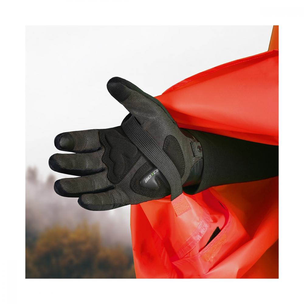 CHIBA Regenponcho - wasserdicht, reflektierend, kompakt, XS/S, rot
