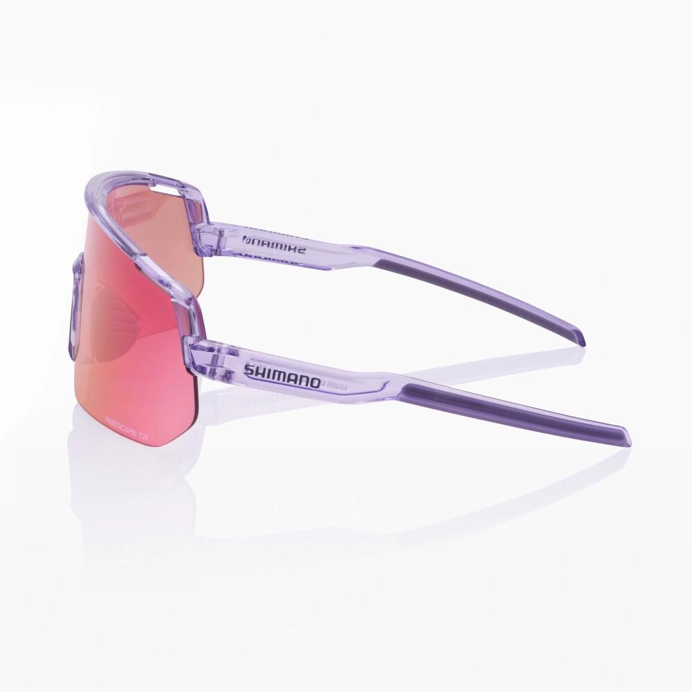 SHIMANO BRILLE TECHNIUM 2 L RIDESCAPE TR L LILA - leichte Performance-Radsportbrille