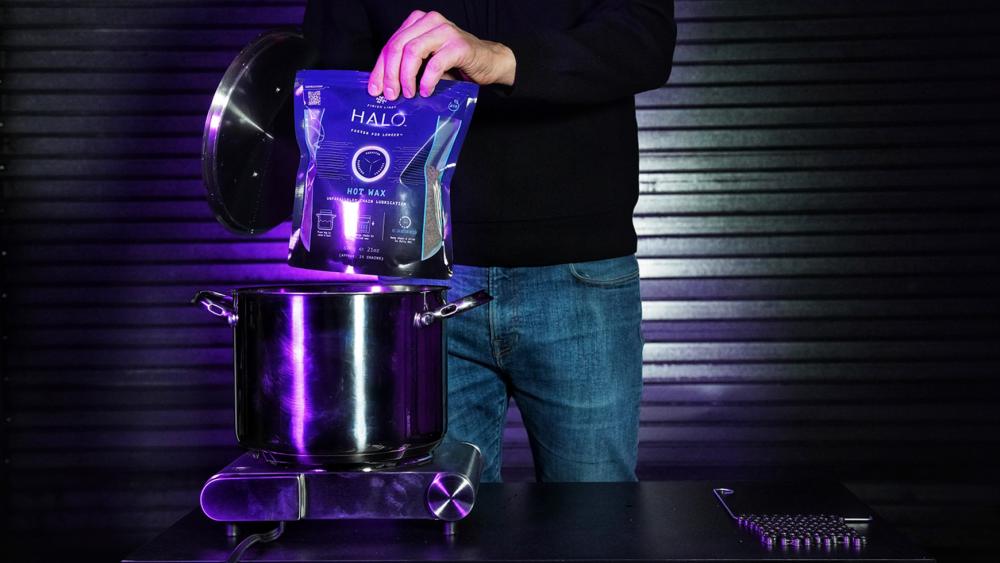 Finish Line HALO Hot Wax Lube 600g + Boil Bag