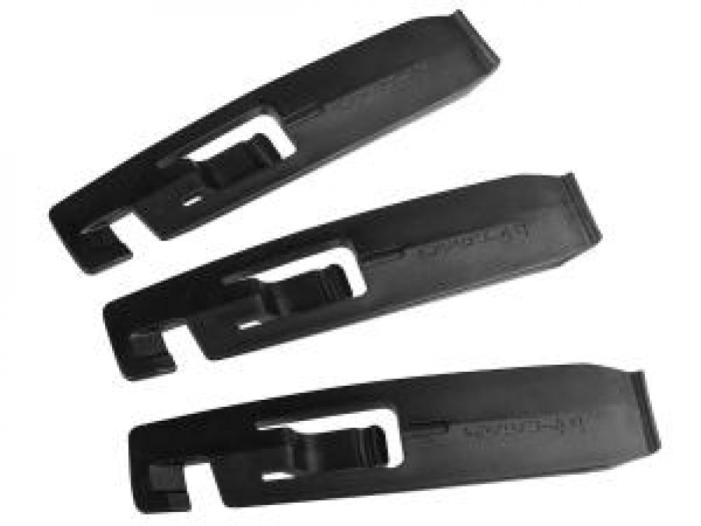 Birzman Tubeless-Reifenhebel-Set aus Glasfaser-Polymer 3x pro Set schwarz