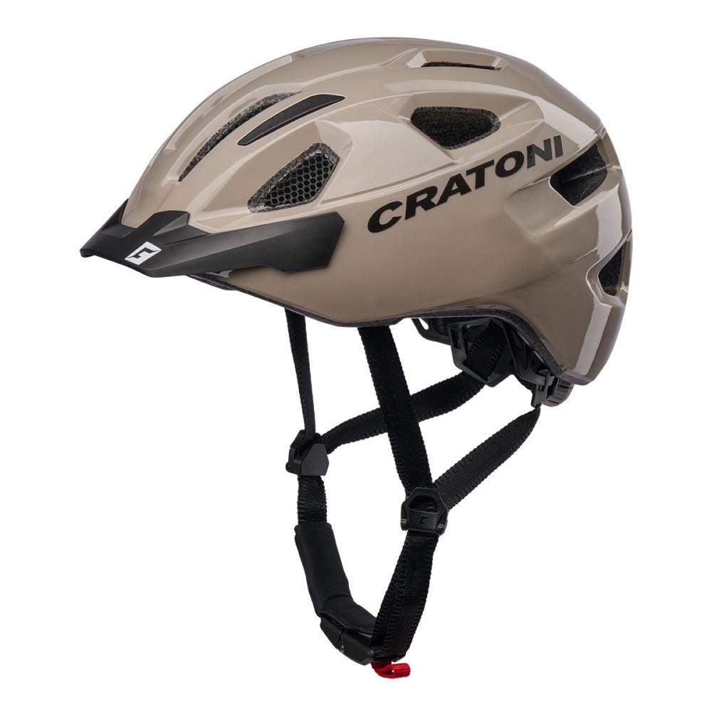 Cratoni Fahrradhelm C-Swift sand glossy Größe UNI 53 bis 59cm