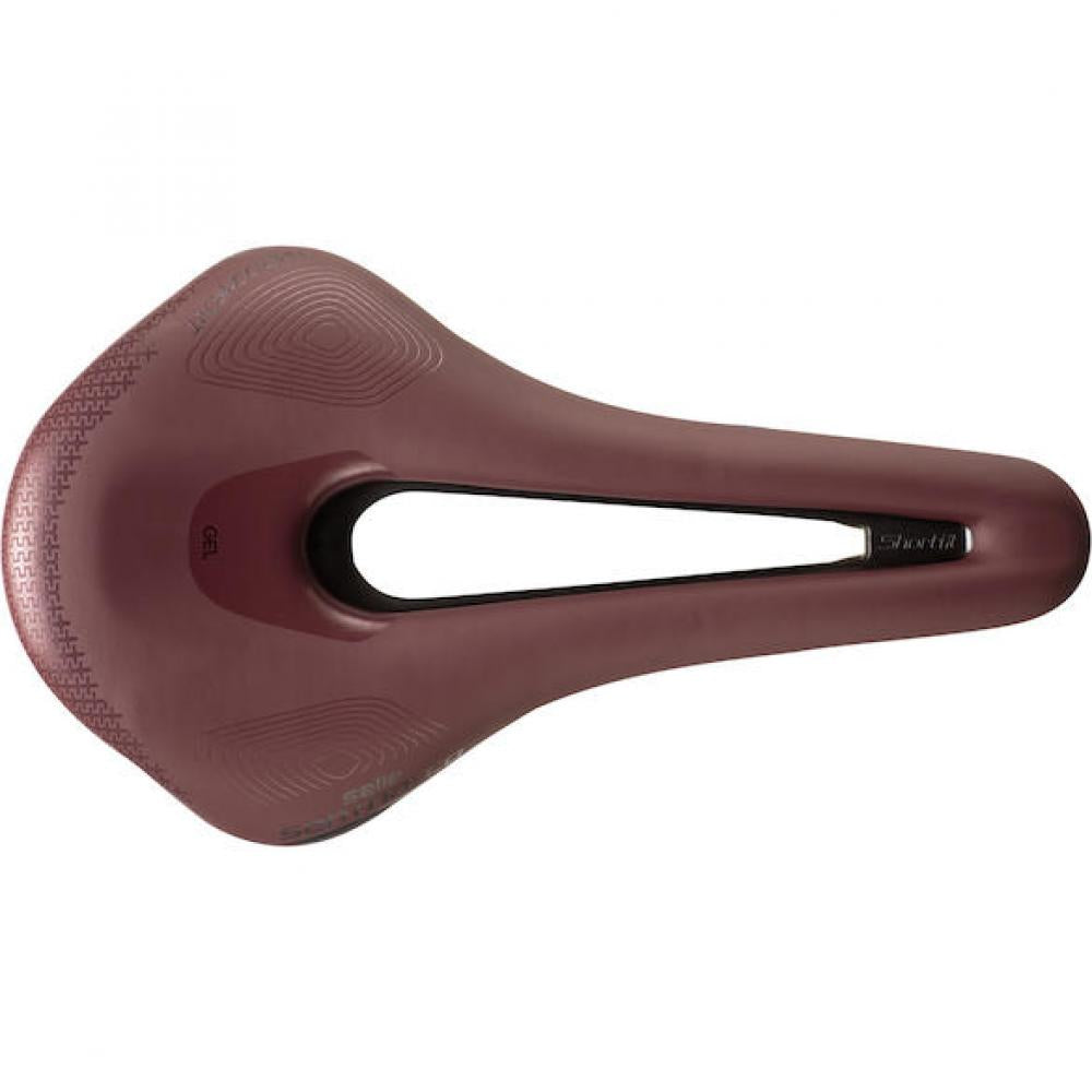 Selle San Marco Sattel Shortfit 2.0 Supercomfort Racing 140 x 255 mm Brick Red - maximaler Komfort & Performance