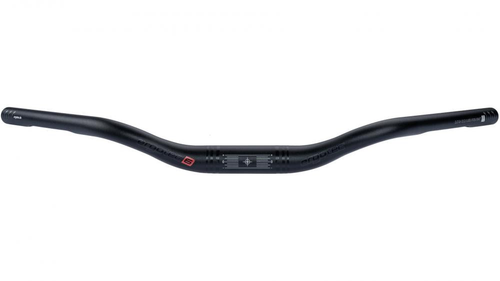 ERGOTEC Lenker Trekking I 31,8 Alu schwarz LEVEL 6 31,8 mm