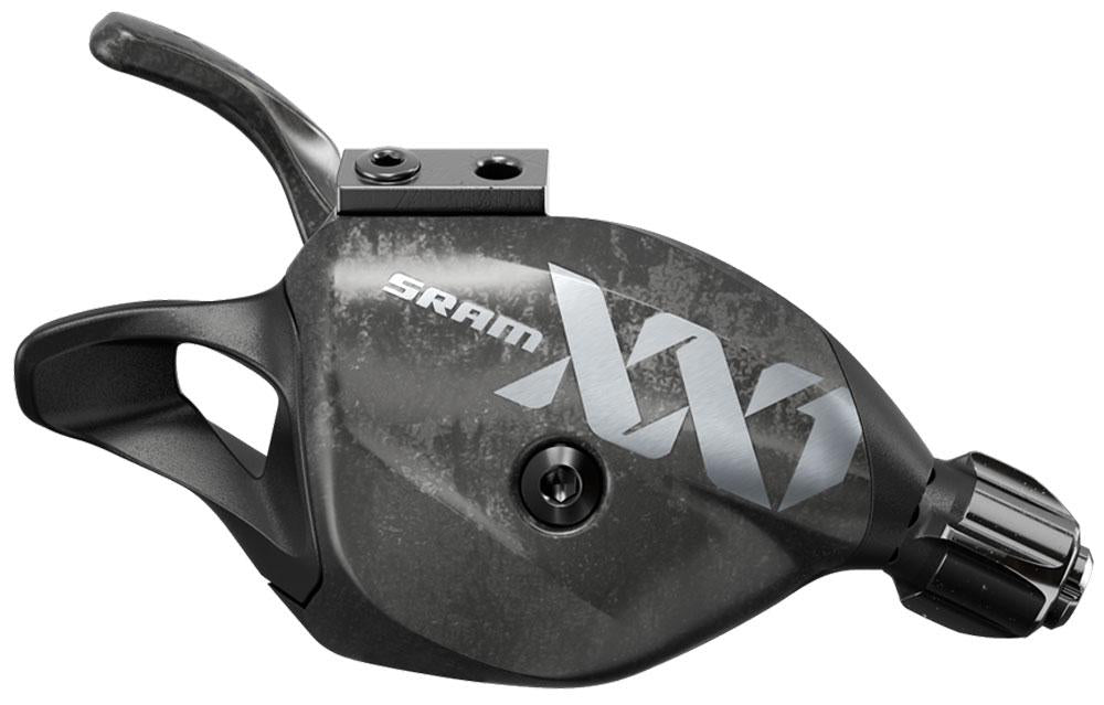 SRAM XX1 Eagle 12-fach hinten Trigger-Schalthebel schwarz für präzise MTB-Schaltvorgänge.