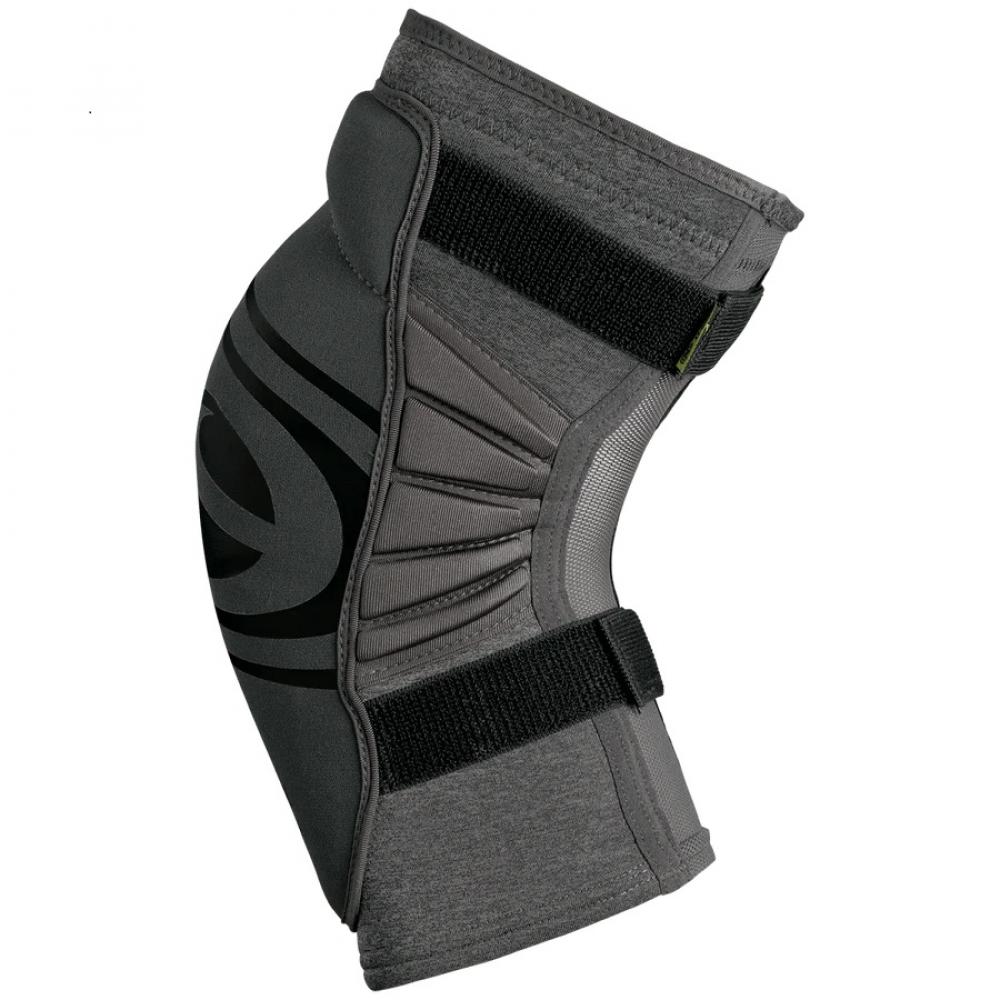 IXS Sports Division iXS Carve EVO+ knee guard XS grey - leichter Freeride-Knieschoner mit Top-Schutz