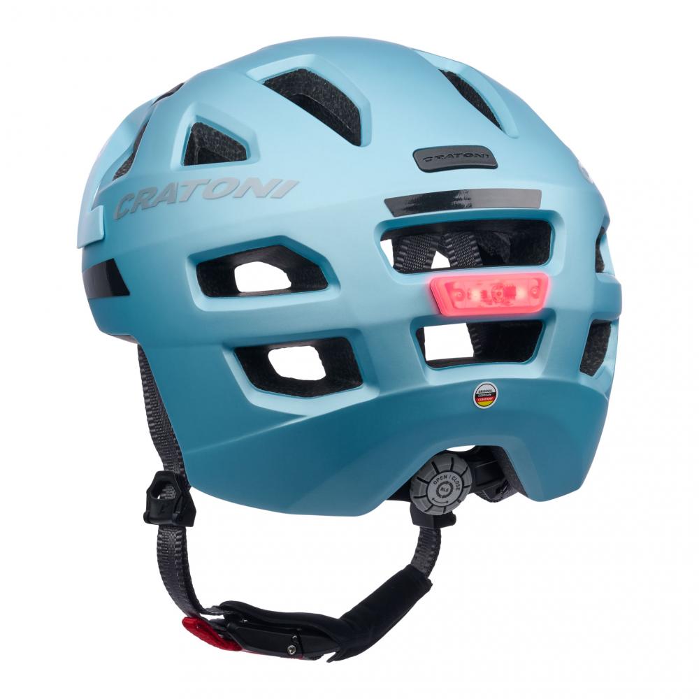 Cratoni Maxster Pro Fahrradhelm Gr. S/M (51-56cm) für Kinder - Sicherer Kinderhelm mit Visier