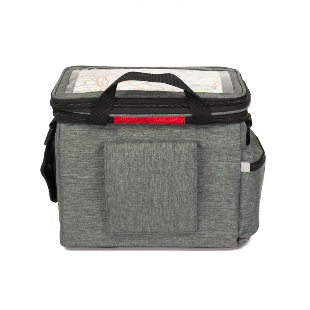 Haberland Lenkertasche Max Plus 10-12 l grau - praktische E?Bike-Lenkerlösung