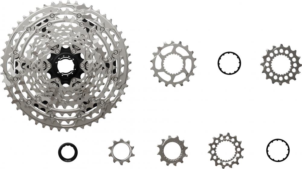 Shimano Deore CS-M6200-12 Kassette Explosionszeichnung
