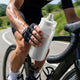 Elite Trinkflasche Fly Tex transparent 550 Milliliter - ultraleichte Fahrradflasche mit ergonomischem Sportverschluss und griffiger Tex-Oberfläche