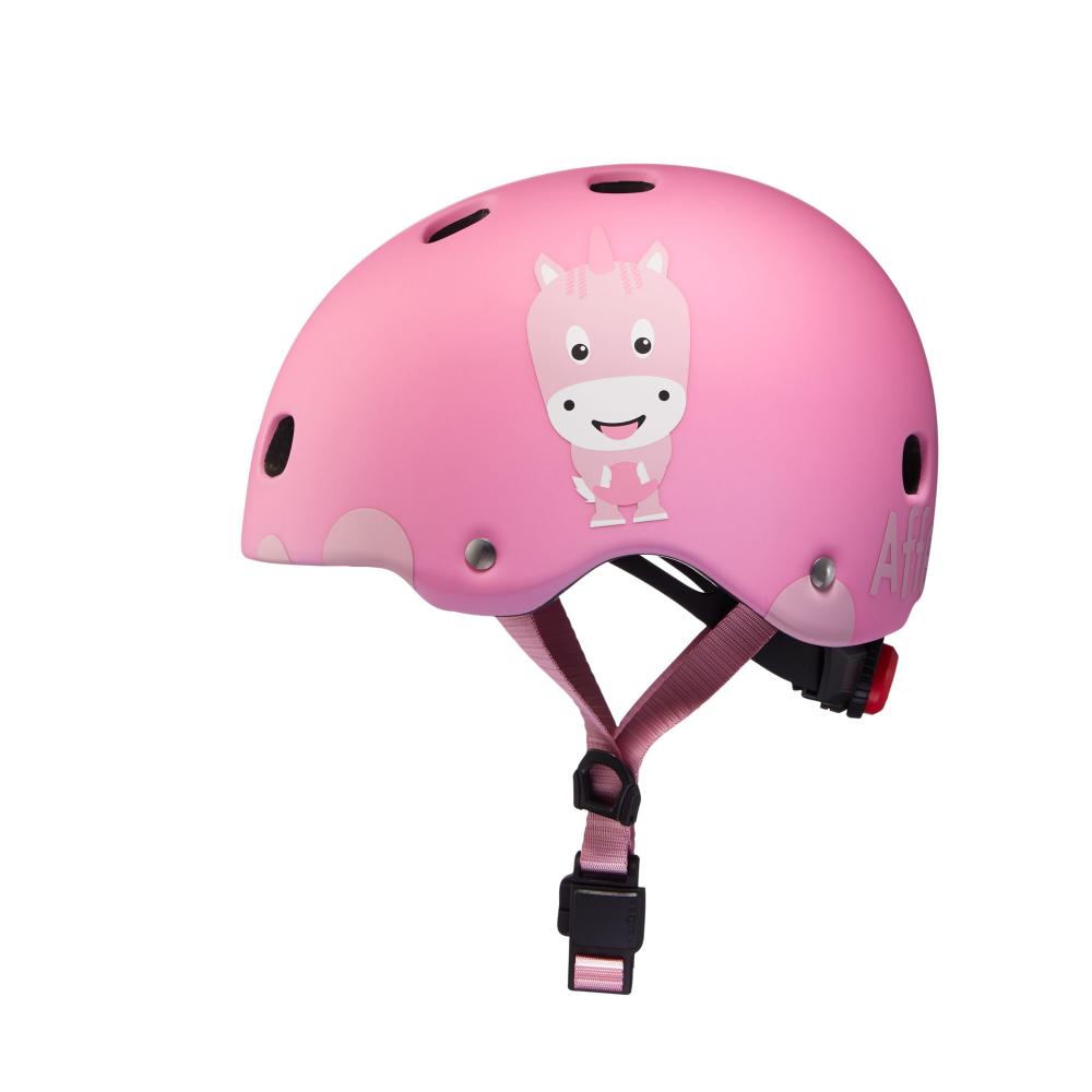 AFFENZAHN Micro Helm Einhorn Rosa Größe M