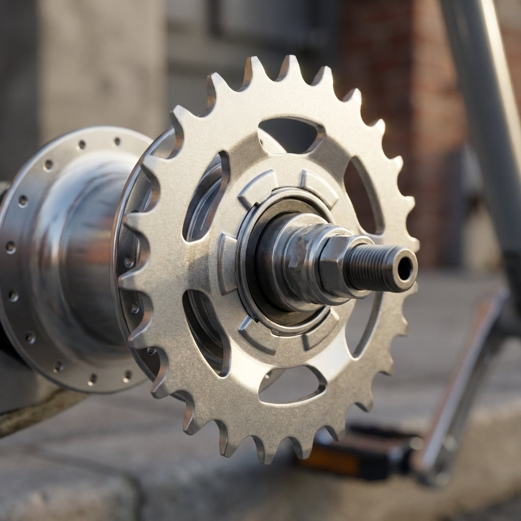 Shimano Nexus Ritzel 23 Zähne Silber für Nabenschaltung an Citybike und Trekkingrad robuste Antriebskomponente