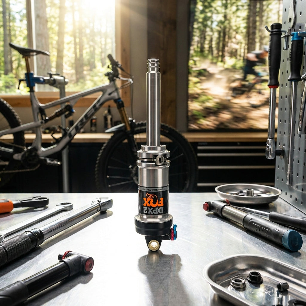 FOX Shaft Outer Damper Shaft DPX2 210x55 Dual Travel. Präziser Stahl-Dämpferschaft für Mountainbike Fahrwerk Performance.