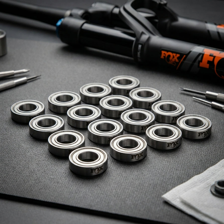 FOX Kit Bearing Set: Präzisionslager für FOX Fahrwerke. Essential für Wartung und spielfreie Mountainbike-Federung.