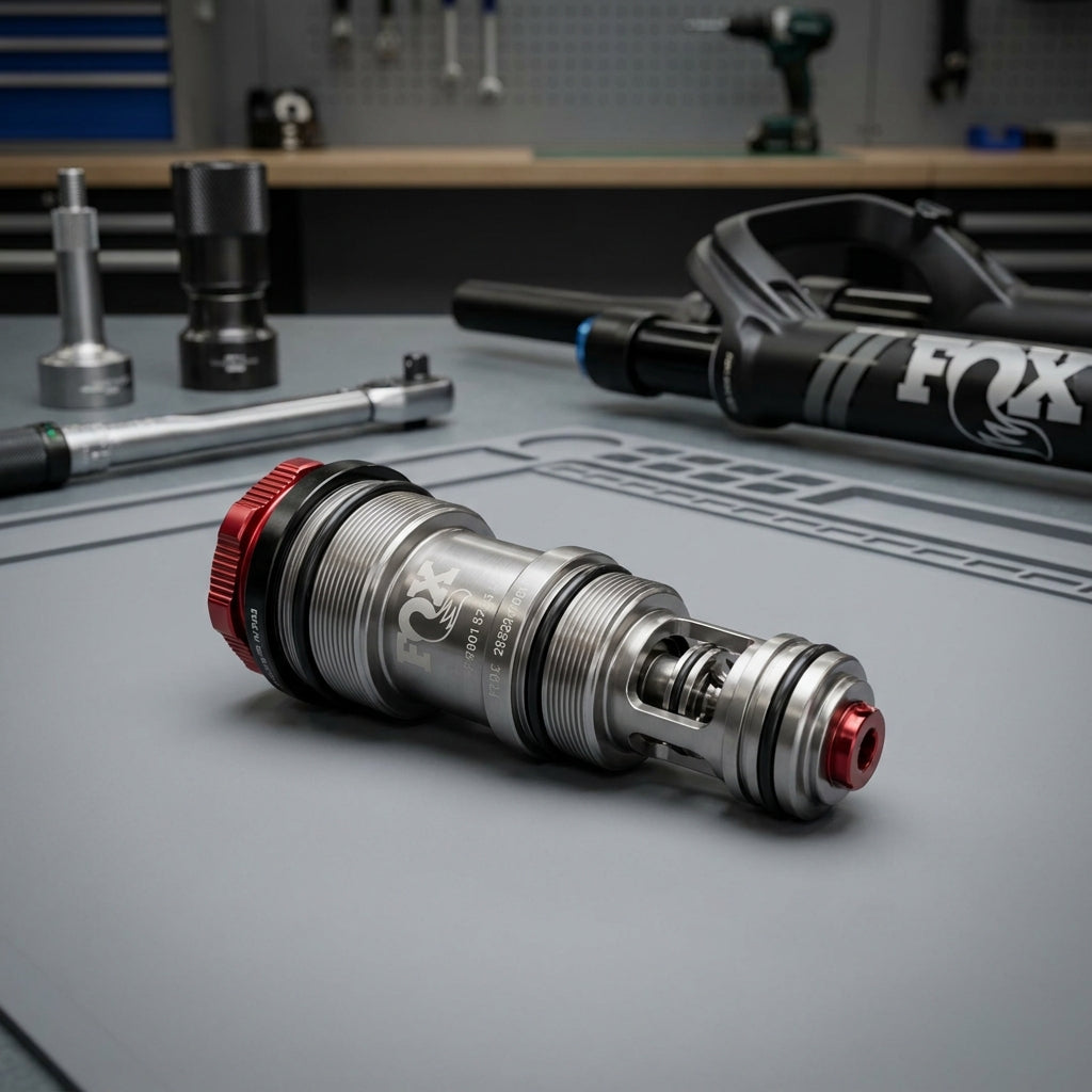 FOX Service Set Grip2 HSR/LSR Rebound Piston Assy für Federgabel Wartung. Präzise Originalteile für Top-Performance.