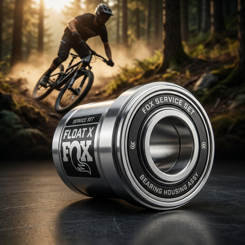 FOX Service Set Bearing Housing Assy FLOAT X Dämpfer. Präzise Wartung für spielfreie Mountainbike-Federung und Top-Performance.