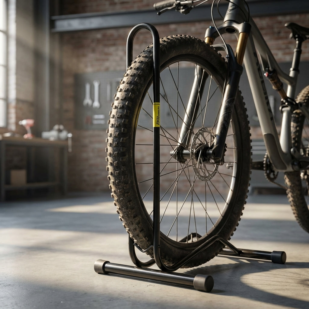 Fogus Ausstellungsständer Universal Plus für 27,5-29 Zoll Plus Mountainbike.