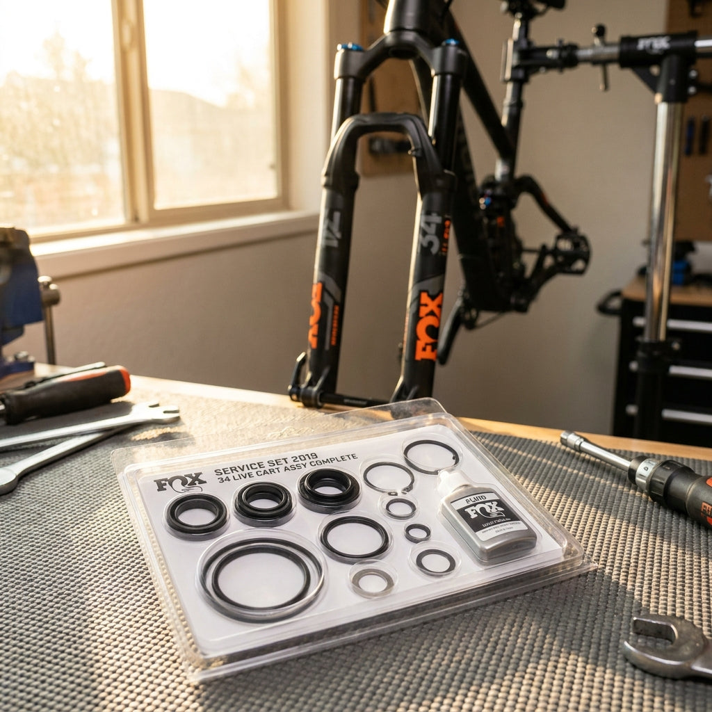 FOX Service Set 2019 34 Live Cart Assy Complete für Federgabel Wartung. Optimiert für 26, 27.5, 29 Zoll FOX 34 Gabeln.