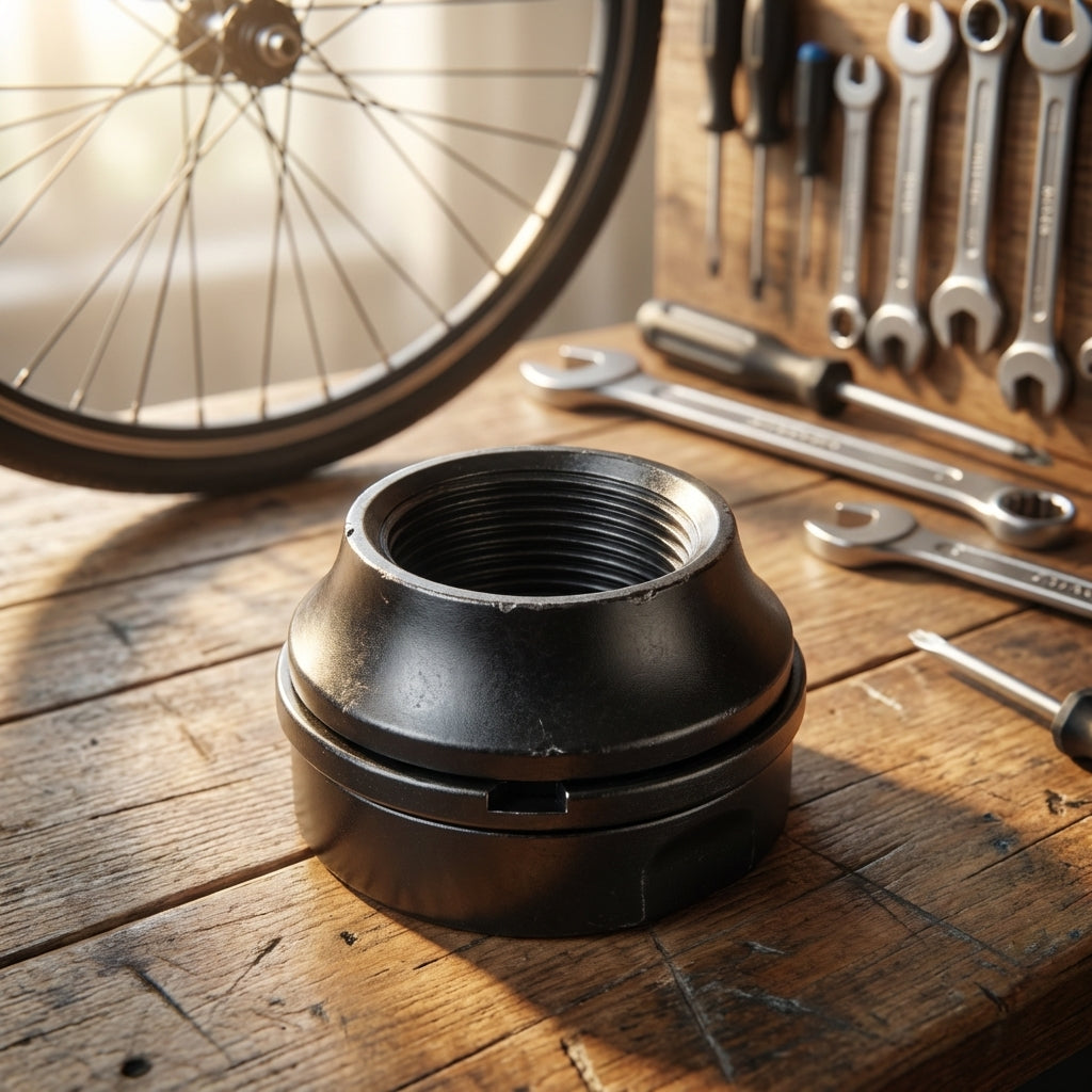 Shimano Ersatzkonus M10 HBM475 für Vorderradnabe zur Reparatur und Instandsetzung von Fahrradlagern.